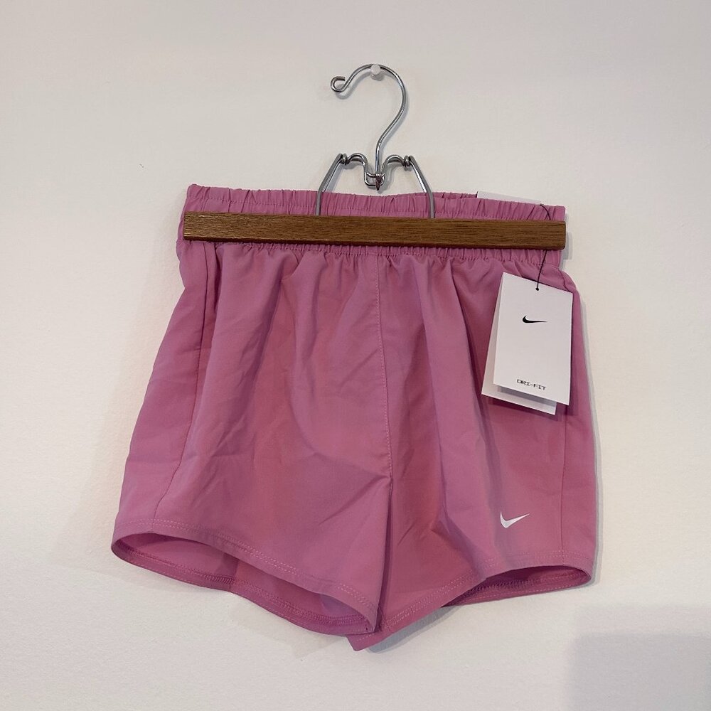 Nike Kids Pink Training Shorts Size S NWT
